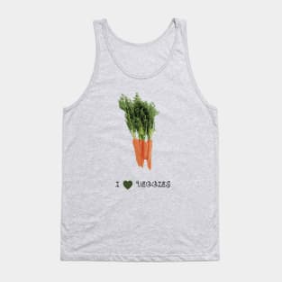 Carrots - I love veggies Tank Top
